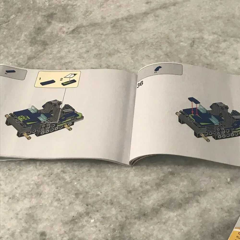 LEGO The LEGO Movie 2 70826‎ Rex's Rex-treme Offroader Instruction Manual Only